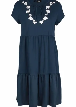 Baumwoll Tunika-Kleid, kurzarm|bonprix Best