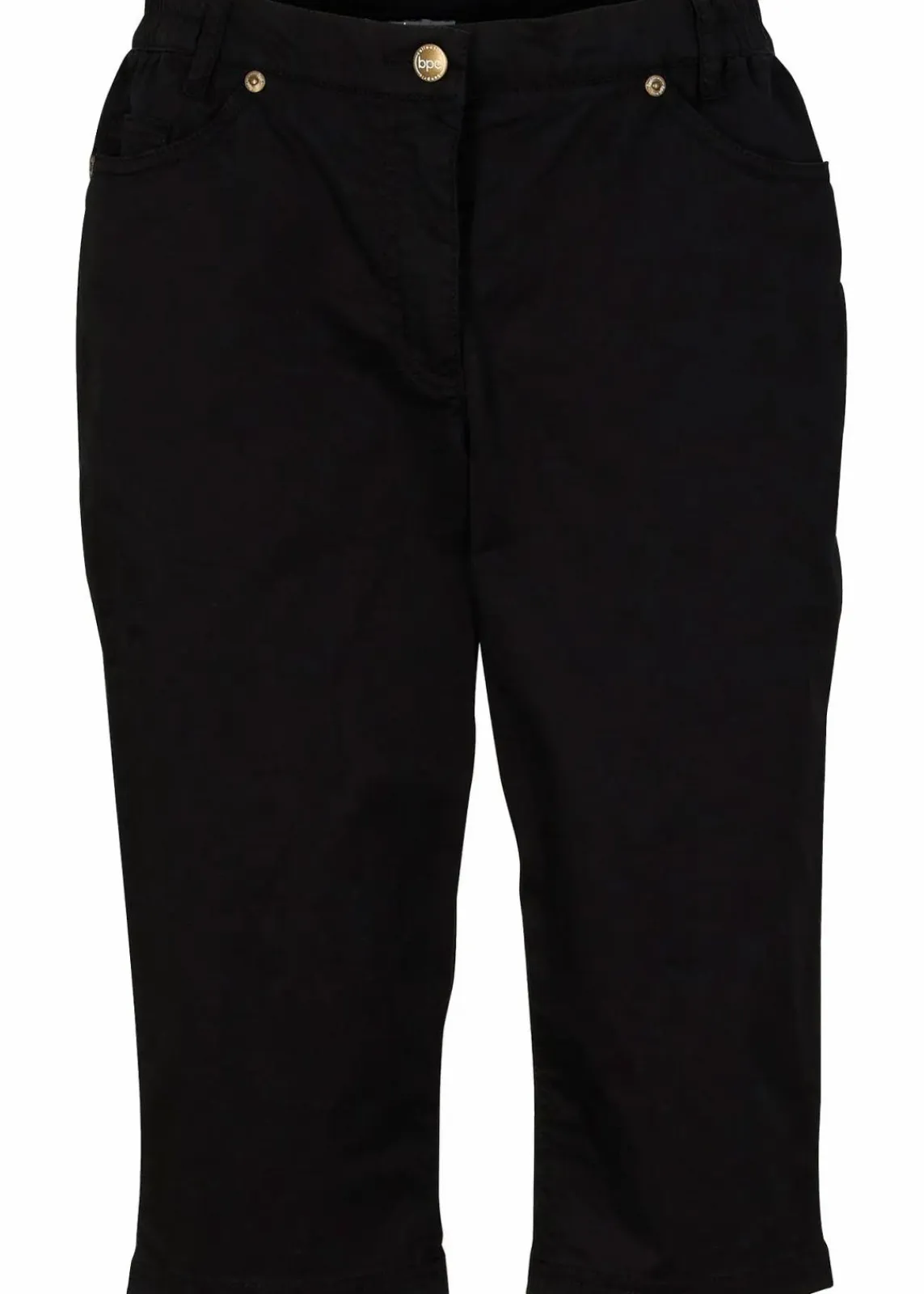 Baumwoll-Bermuda mit Bequembund|bonprix New