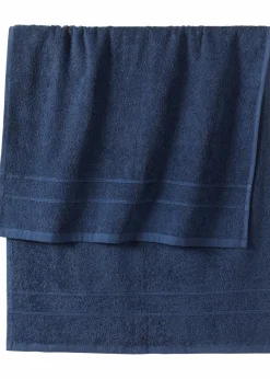 bonprix Handtücher|Baumwollhandtuch in weicher Qualität marine