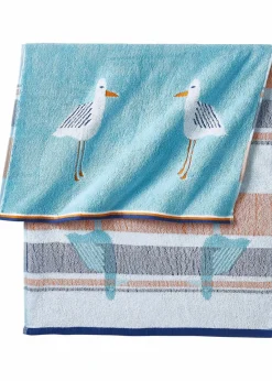 Baumwollhandtuch mit Möwen Design|bonprix Online
