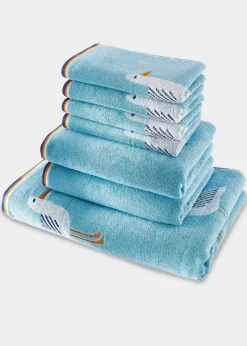 Baumwollhandtuch mit Möwen Design|bonprix Online