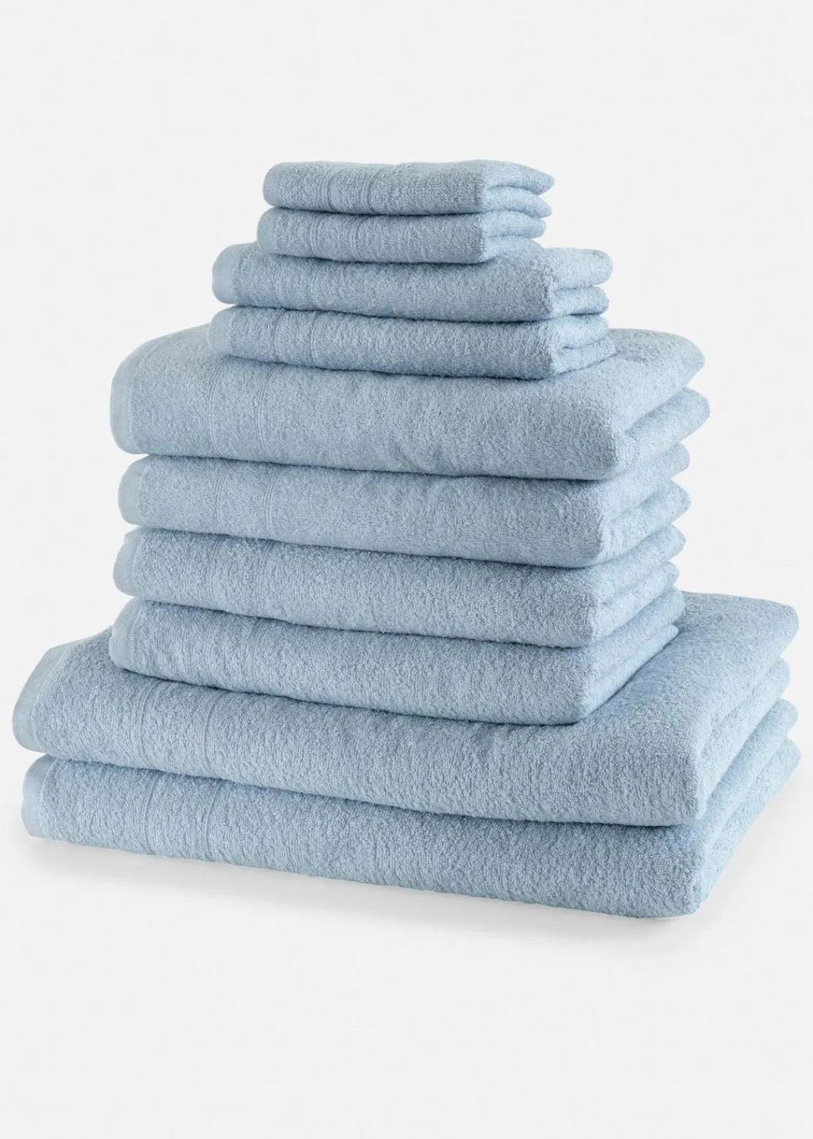 Baumwollhandtuch Set (10-tlg. Set)|bonprix Discount