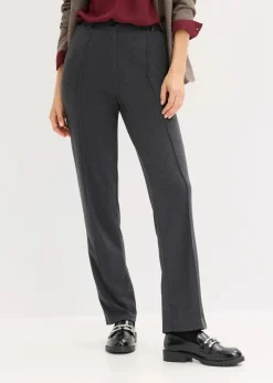 Baumwoll-Jersey-Hose mit Biesen|bonprix Clearance