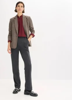 Baumwoll-Jersey-Hose mit Biesen|bonprix Clearance