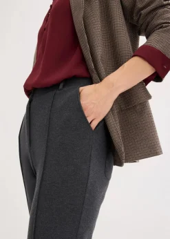 Baumwoll-Jersey-Hose mit Biesen|bonprix Clearance