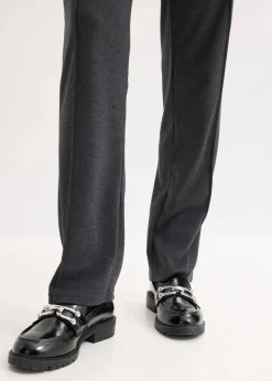 Baumwoll-Jersey-Hose mit Biesen|bonprix Clearance