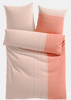 bonprix Bettwäsche|Baumwollmix-Bettwäsche koralle