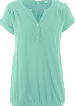 Baumwoll-Shirt, Kurzarm|bonprix Outlet