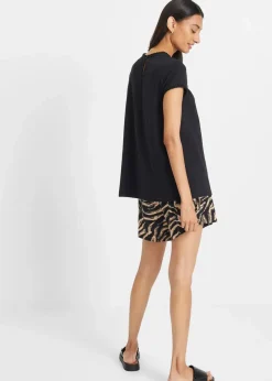 Baumwoll-Shirt mit Spitze|bonprix Clearance