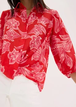 bedruckte Bluse|bonprix New