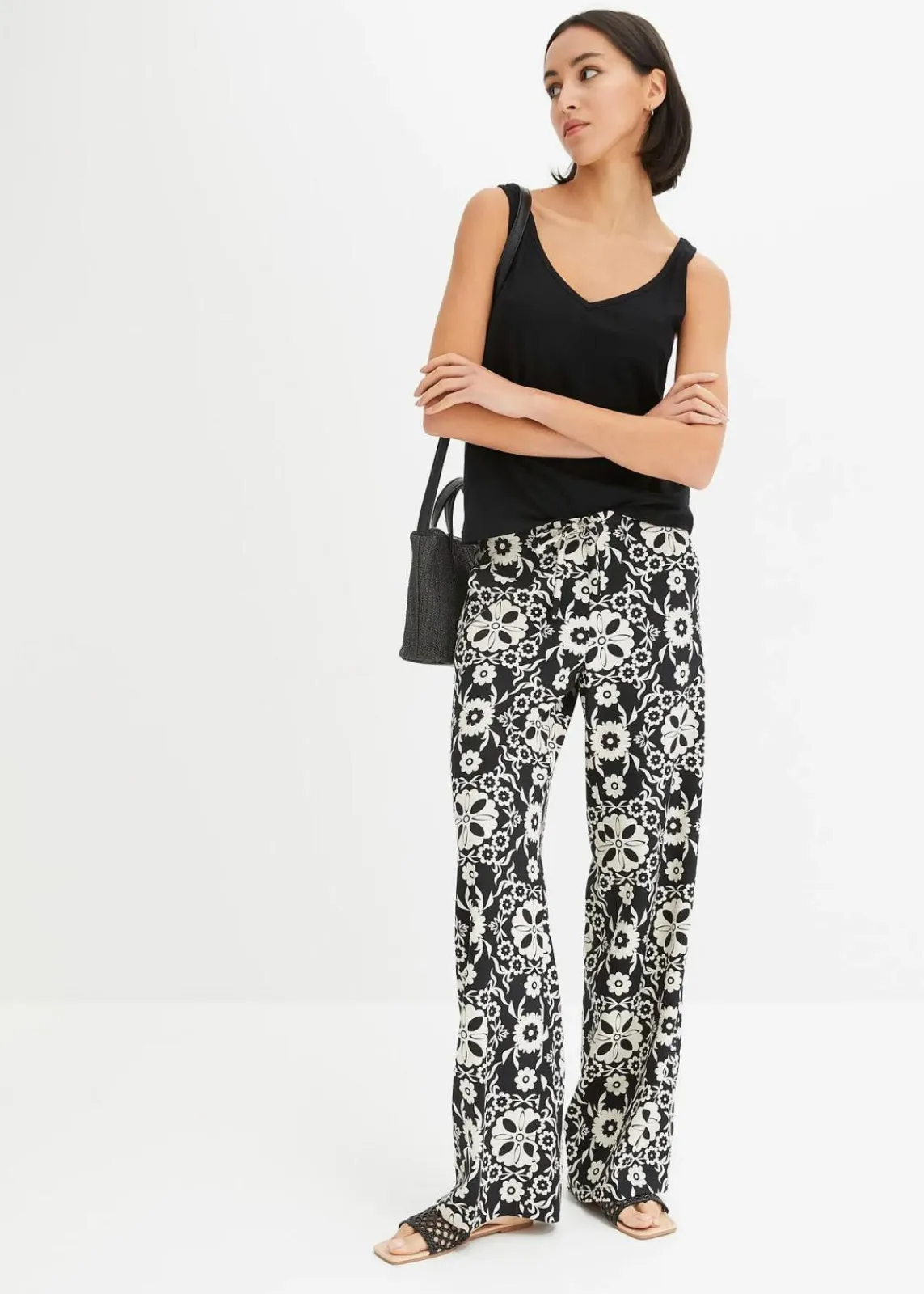 bedruckte Schlupfhose|bonprix Clearance