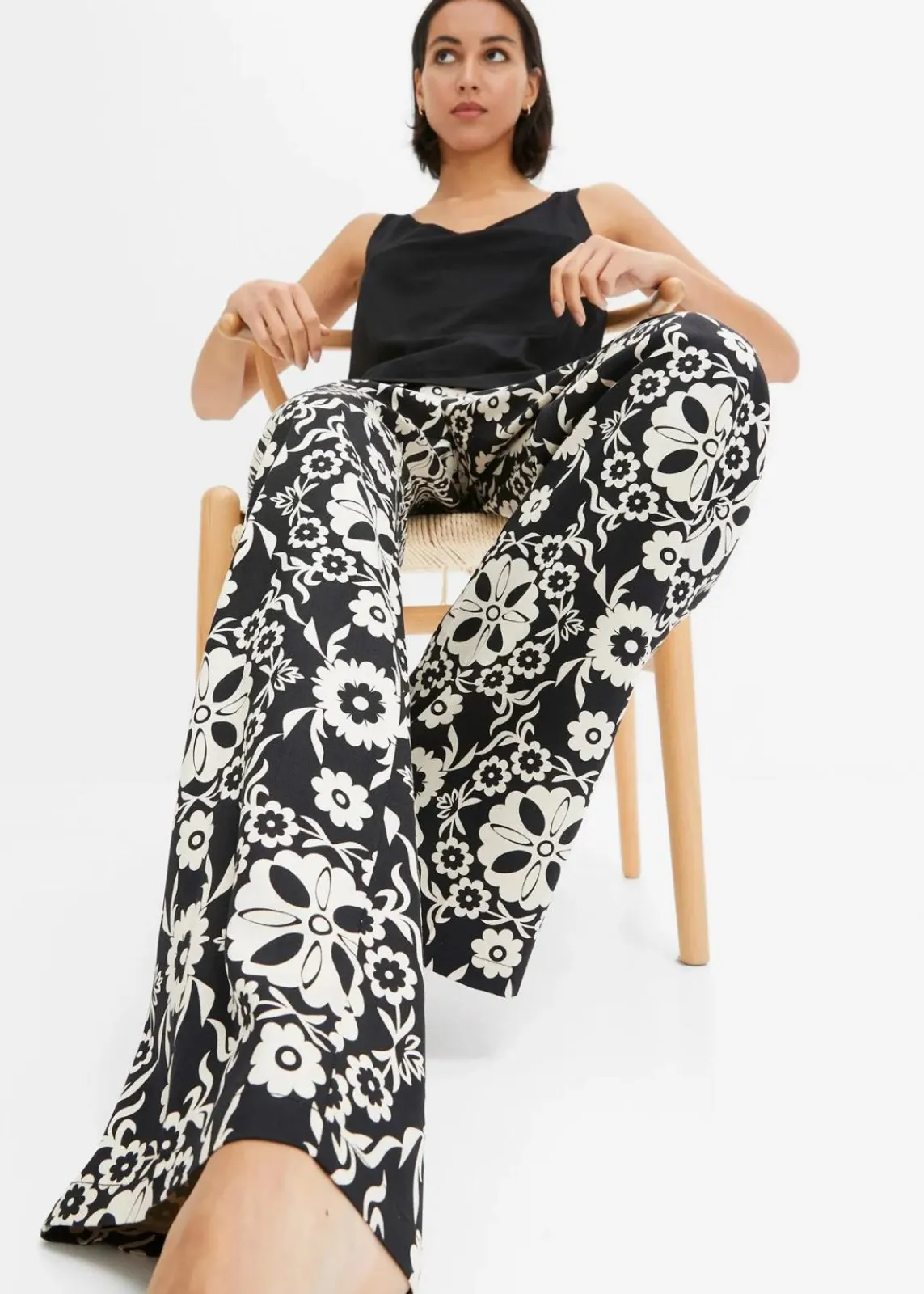 bedruckte Schlupfhose|bonprix Clearance