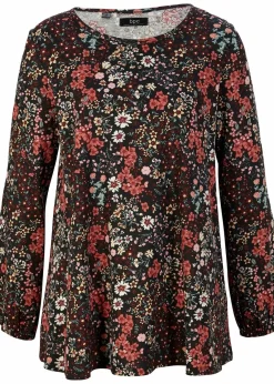 Bedruckte Shirt-Tunika aus Baumwolle|bonprix Clearance