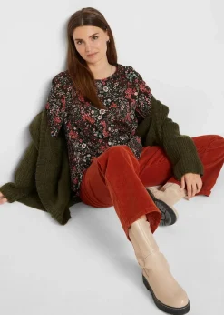 Bedruckte Shirt-Tunika aus Baumwolle|bonprix Clearance
