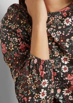 Bedruckte Shirt-Tunika aus Baumwolle|bonprix Clearance