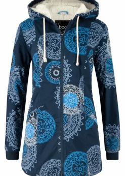 Bedruckter Baumwoll-Parka mit Kapuze|bonprix Online