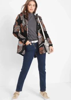 Bedruckter Baumwoll-Parka mit Kapuze|bonprix Outlet