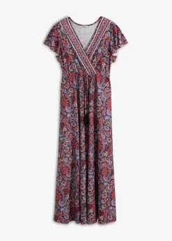 Bedrucktes Jersey-Maxikleid|bonprix New