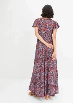 Bedrucktes Jersey-Maxikleid|bonprix New
