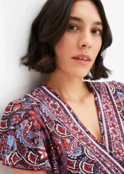 Bedrucktes Jersey-Maxikleid|bonprix New