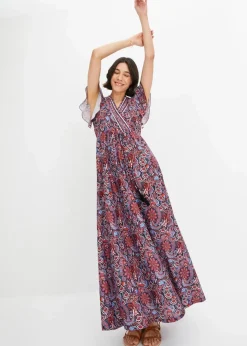 Bedrucktes Jersey-Maxikleid|bonprix New