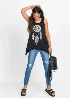 Bedrucktes Long-Top|bonprix Clearance