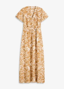 bedrucktes Maxikleid aus Viskose-Mix|bonprix Sale