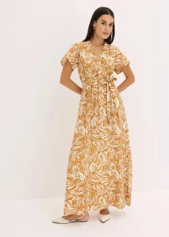 bedrucktes Maxikleid aus Viskose-Mix|bonprix Sale