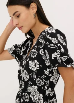 bedrucktes Midikleid|bonprix