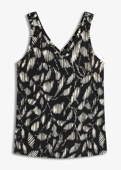 bedrucktes Top aus strukturiertem Jersey|bonprix Clearance