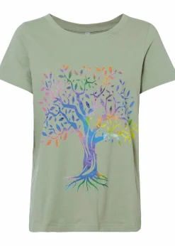 Bedrucktes T-Shirt aus Bio-Baumwolle|bonprix Discount