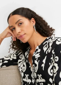 bedrucktes Tunika-Kleid|bonprix