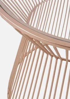 Beistelltisch mit Glasplatte|bonprix Outlet