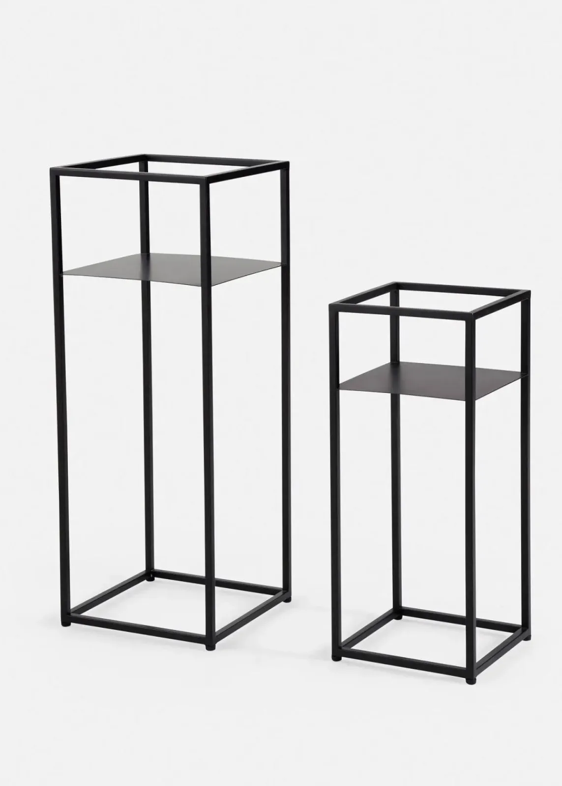 bonprix Couchtische & Beistelltische|Kommoden & Sideboards|Beistelltisch (2-tlg. Set) schwarz