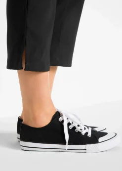 bonprix Bekleidung·Kleider|Hosen|7/8-Bengalin-Hose mit Bequembund schwarz