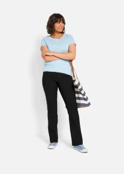 Bengalin-Stretch-Hose, Bootcut|bonprix Clearance