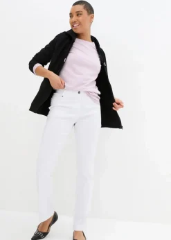 Bengalin-Stretch-Hose mit Bequembund, Straight|bonprix Outlet