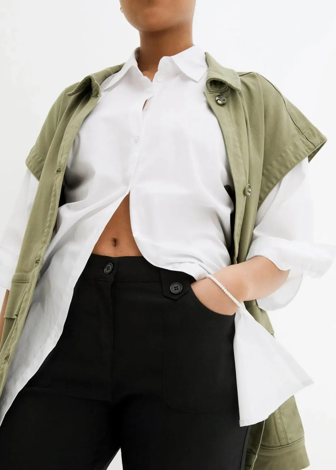 Bengalin-Stretch-Hose mit Bequembund|bonprix Outlet