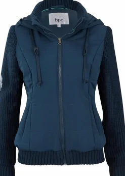 bonprix Bekleidung·Hosen|Jacken & Mäntel|Übergangsjacke dunkelblau