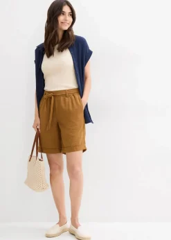 bonprix Bekleidung·Outdoorbekleidung|Bekleidung·Kleider|Bermuda cognac braun
