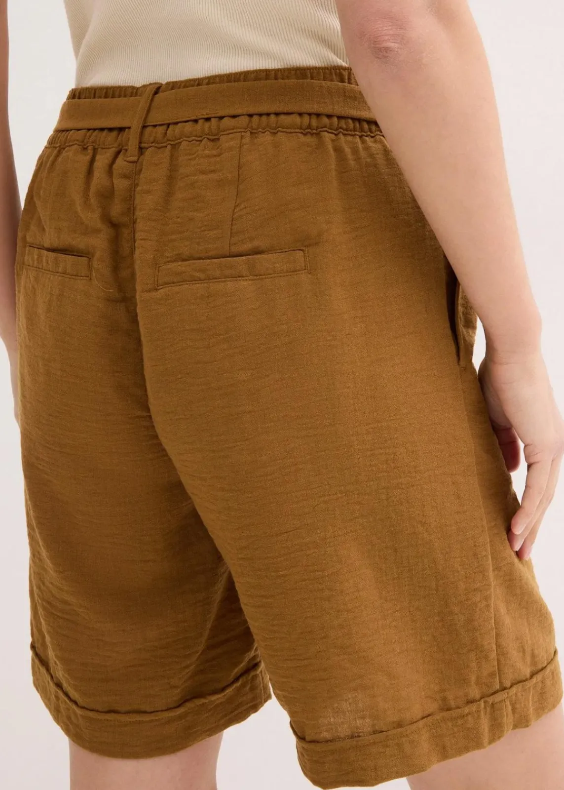 bonprix Bekleidung·Outdoorbekleidung|Bekleidung·Kleider|Bermuda cognac braun