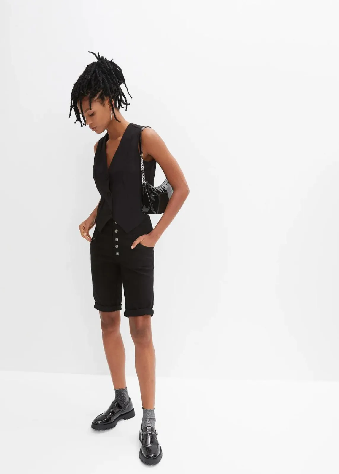 Bermuda aus elastischem Baumwoll-Mix|bonprix Online