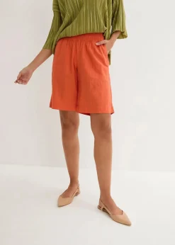 Bermuda aus Leinen-Viskose Mischung|bonprix Clearance