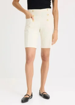 Bermuda mit dekorativen Knöpfen|bonprix New