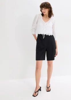 Bermuda Shorts mit Abnähern|bonprix Sale