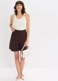 Bermuda Shorts mit Abnähern|bonprix Sale
