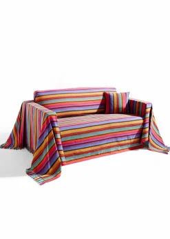 bonprix Hussen & Sofaüberwürfe|Tagesdecken & Plaids|Überwurf mit Streifen multi