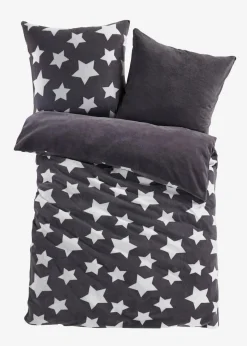 bonprix Bettwäsche|Weihnachtsdeko & -Textilien·Bettwäsche|Bettwäsche Cashmere Touch grau