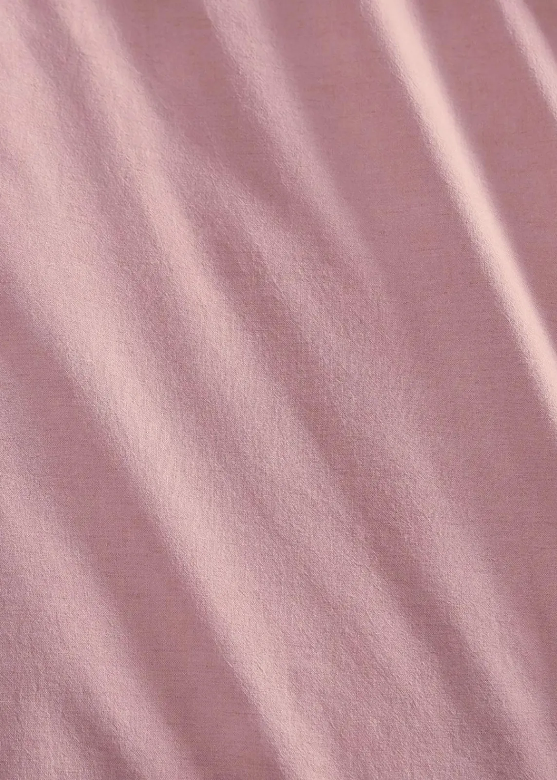 bonprix Bettwäsche|Bettwäsche in Leinenoptik altrosa