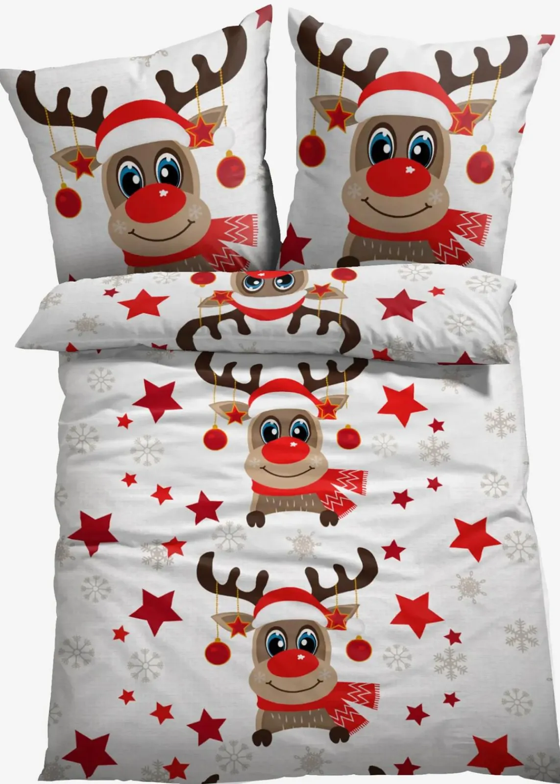 Bettwäsche mit Elch|bonprix Discount